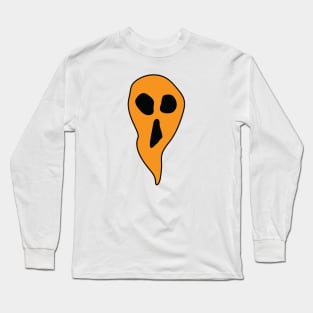 ORANGE GHOST Long Sleeve T-Shirt